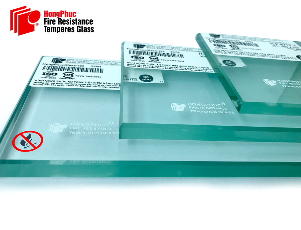 Kính chống cháy HongPhucGlass đạt kiểm định nghiêm ngặt của cục PCCC & PC-CN